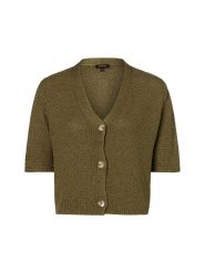 More & More Kardigan Kobiety dzianina grubo tkana zielony, 42. Zielone kardigany damskie More & More, bez wzorów, z dzianiny, bez kołnierzyka. Za 229.95 zł.