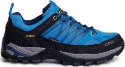 Buty trekkingowe męskie CMP Rigel Low Trekking Shoe Indigo/Marine r. 41 (3Q54457-02LC). Niebieskie buty zimowe męskie CMP, bez wzorów, bez obcasa, bez zapięcia. Za 347.99 zł.