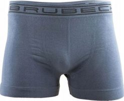 Brubeck BX00501A Bokserki męskie classic COMFORT COTTON stalowy XL. Szare bokserki męskie Brubeck, bez wzorów. Za 57.98 zł.