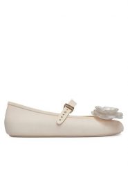 Melissa Baleriny Melissa Soft Ballerina Petals Ad 37820 Beżowy. Brązowe balerinki damskie Melissa, bez wzorów, z tworzywa sztucznego, bez obcasa, bez zapięcia. Za 398.99 zł.