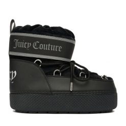 Śniegowce Juicy Couture. Czarne śniegowce damskie Juicy Couture, bez zapięcia. Za 359.99 zł.