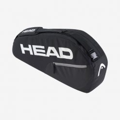 Torba na rakiety tenisowe Head Base S BK. Czarne torby na ramię męskie Head, bez wzorów, z materiału, na ramię. Za 190.00 zł.