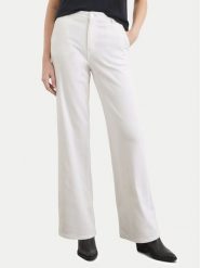 Marc O'Polo Jeansy 502 9085 12223 Biały Wide Leg. Białe jeansy damskie Marc O'Polo, bez wzorów, z bawełny. Za 299.99 zł.