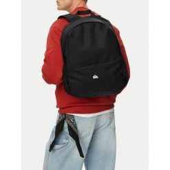 Plecak Quiksilver. Czarne plecaki męskie Quiksilver, bez wzorów, sportowe. Za 129.99 zł.