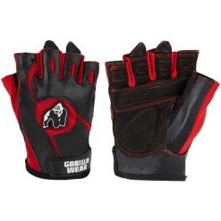 Mitchell Rękawiczki treningowe - Czarny/Czerwony. Czarne rękawiczki męskie GORILLA WEAR, bez wzorów. Za 149.00 zł.