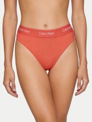 Calvin Klein Swimwear Dół od bikini LV00Q61132 Różowy. Czerwone bikini Calvin Klein Swimwear, l, bez wzorów, z syntetyku. Za 209.99 zł.