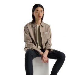 New Balance Kurtka Letnia Męska Squad Mag - XL, Brązowa. Brązowe kurtki męskie New Balance, na lato, m, bez wzorów, z materiału, bez kaptura. Za 899.99 zł.