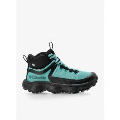 Buty turystyczne damskie Columbia Escape Thrive Titanium Mid Outdry. Niebieskie obuwie trekkingowe damskie Columbia, bez zapięcia. Za 534.99 zł.