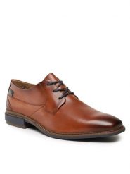 Lasocki Półbuty ZAHARY-05 MI07 Brązowy. Brązowe buty wizytowe męskie Lasocki, bez wzorów, ze skóry, bez obcasa, bez zapięcia. Za 249.99 zł.