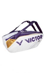 Torba 2-komorowa na rakiety BR9213TTY AJ VICTOR. Białe torby sportowe męskie Victor, bez wzorów, z materiału, na ramię. Za 409.99 zł.