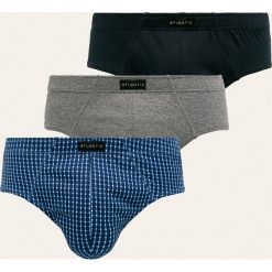 Atlantic - Slipy (3 pack). Slipki męskie Atlantic, l, bez wzorów, z bawełny. Za 49.90 zł.