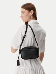 HUGO Torebka Jodi 50562945 Czarny. Czarne listonoszki damskie Hugo, bez wzorów, ze skóry, bez dodatków. Za 449.99 zł.