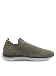 BASS OUTDOOR Sneakersy BA22A305 Zielony. Zielone trekkingi męskie BASS OUTDOOR, z materiału, bez zapięcia. Za 179.99 zł.