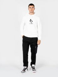 Les Hommes Bluza "Hoodie LH" | LBH1006700P | Mężczyzna | Biały. Białe bluzy męskie Les Hommes, m, bez wzorów, z bawełny, bez kaptura. W wyprzedaży za 579.00 zł.