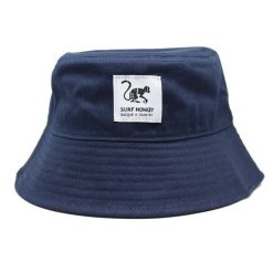 Czapka z daszkiem - 100% bawełna / dla dorosłych / bez sznurka (granatowa). Niebieskie czapki damskie SURF MONKEY, bez wzorów, z bawełny. Za 159.95 zł.