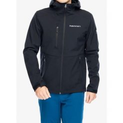 Kurtka softshell męska Hannah Briston. Szare kurtki męskie Hannah, m, bez wzorów, z softshellu, bez kaptura, trekkingowe. Za 350.99 zł.