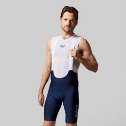 Kurtka kolarska Thermo Fleece wiatroszczelna i wodoodporna. Niebieskie kurtki męskie ACELERA, bez wzorów, z jersey, sportowe, bez kaptura. W wyprzedaży za 253.76 zł.