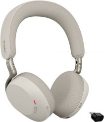Słuchawki Jabra Jabra Evolve3 75 MS + Link 390c Zestaw słuchawkowy Bezprzewodowy Opaska na głowę Połączenia/muzyka USB Type-C Bluetooth Szary. Szare słuchawki bezprzewodowe JABRA. Za 1,374.66 zł.