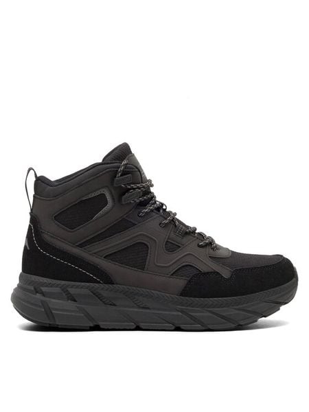 Sprandi Trapery TEC MP40-22624Z Czarny. Czarne buty zimowe męskie Sprandi, bez wzorów, z materiału, bez obcasa, bez zapięcia. Za 229.99 zł.