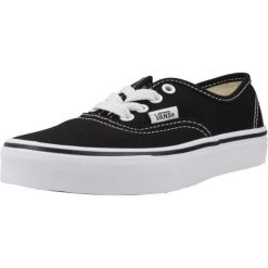 Buty VANS AUTHENTIC Czarny. Czarne buty zimowe męskie Vans, bez wzorów, z tkaniny, bez obcasa, bez zapięcia. Za 235.25 zł.