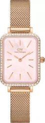 ZEGAREK DAMSKI DANIEL WELLINGTON Quadro Lumine Bezel Melrose Pink DW00100669 + BOX (zw519j). Różowe zegarki damskie Daniel Wellington. Za 543.13 zł.