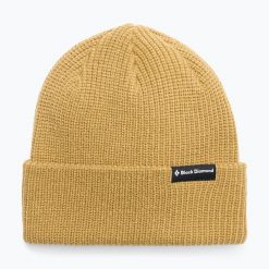 Czapka zimowa Black Diamond Fisherman. Żółte czapki męskie Black Diamond, na zimę, bez wzorów. Za 99.99 zł.
