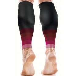 Rękawy uciskowe na łydki na zespół bólu piszczeli (para, SM). Brązowe bielizna sportowa damska AZENGEAR, l, bez wzorów, do biegania. Za 64.99 zł.