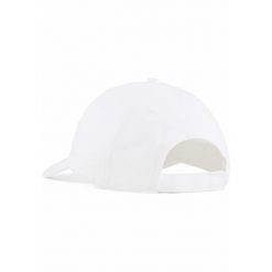 Czapka z daszkiem z logo No. 1 ESS PUMA White. Białe czapki damskie Puma, bez wzorów, sportowe. Za 69.99 zł.