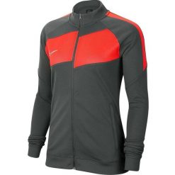 Bluza sportowa damska Nike Dry Academy Pro. Szare bluzy damskie Nike, xl, bez wzorów, sportowe, bez ramiączek, bez kaptura. Za 213.20 zł.