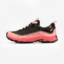 Second Life - Buty turystyczne damskie Quechua MH900 wodoodp... - Stan Doskonały. Czerwone obuwie trekkingowe damskie QUECHUA, z kauczuku, bez zapięcia. Za 296.99 zł.