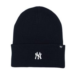 Czapka unisex New York Yankees B-BRNCK17ACE-NYA. Niebieskie czapki męskie 47 Brand, bez wzorów. Za 96.99 zł.