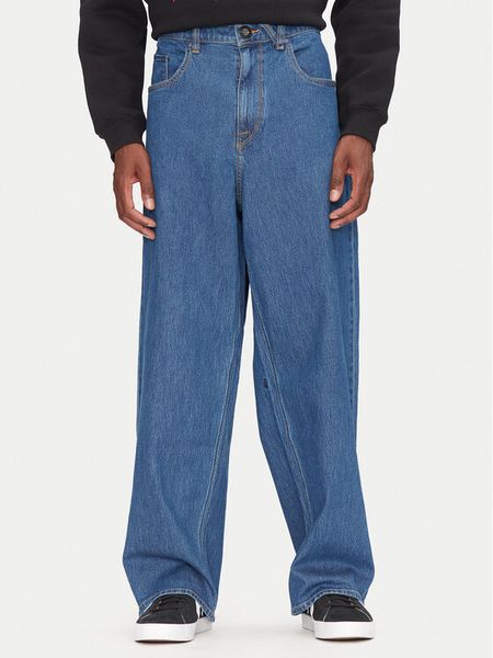 Volcom Jeansy Chillow A1912502 Niebieski Loose Fit. Niebieskie jeansy męskie Volcom, z bawełny. Za 389.99 zł.