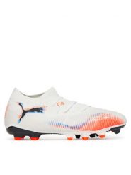 Puma Buty do piłki nożnej Future 8 Match Fg/Ag 108593 01 Biały. Białe buty sportowe męskie Puma, bez wzorów, z materiału, bez zapięcia. Za 295.99 zł.