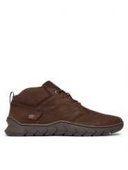 CAT Footwear Trzewiki Flexion P726986 Brązowy. Brązowe botki męskie CAT Footwear, bez wzorów, ze skóry, bez obcasa, bez zapięcia. Za 559.99 zł.