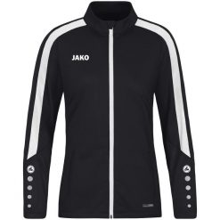 Poliestrowa bluza dresowa Jako Power. Czarne bluzy damskie Jako, xl, bez wzorów, z dresówki, sportowe, bez ramiączek, z kapturem. Za 174.11 zł.