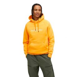 Bluza Peak Performance męska Original Hood pomarańczowa - XXL. Brązowe bluzy męskie Peak Performance, m, bez wzorów, bez kaptura. W wyprzedaży za 489.00 zł.