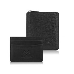 Zestaw prezentowy dla niej portfel damski czarny T-139 i skórzane etui na karty T-151 Paolo Peruzzi ZUP-143-BL. Czarne portfele damskie Paolo Peruzzi, ze skóry. Za 109.00 zł.