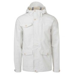 Kurtka wodoodporna Agu Undyed Urban Outdoor. Białe kurtki męskie AGU, m, bez wzorów, sportowe, bez kaptura. Za 433.25 zł.
