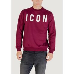 Bluza Mężczyzna ICON. Czerwone bluzy męskie ICON, m, bez wzorów, z tkaniny, bez ramiączek, bez kaptura. W wyprzedaży za 249.65 zł.
