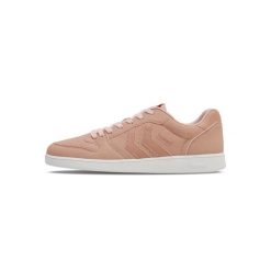 Buty halowe Hummel Perfekt TN. Czerwone obuwie sportowe damskie Hummel, bez wzorów, bez zapięcia, do piłki ręcznej. Za 254.50 zł.