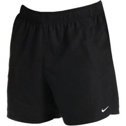 Spodenki kąpielowe męskie Nike Volley czarne NESSA560 001. Czarne kąpielówki męskie Nike, bez wzorów, sportowe. Za 141.00 zł.