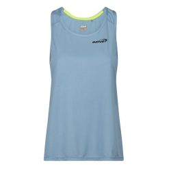 Koszulka do biegania damska Inov-8 Performance Vest. Niebieskie bluzki damskie Inov-8, xs, bez wzorów, bez kołnierzyka, bez ramiączek. Za 74.99 zł.