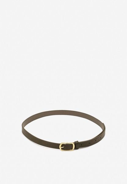 Zielony Pasek z Metalową Klamrą Mevurea. Zielone paski damskie Born2be, bez wzorów, z jeansu. Za 19.99 zł.