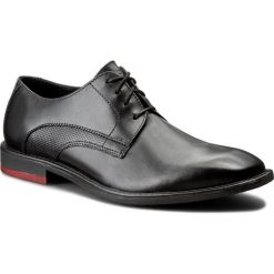 Półbuty LASOCKI FOR MEN MB-PERY-02. Czarne półbuty męskie Lasocki For Men, bez wzorów, ze skóry, bez obcasa, bez zapięcia. Za 189.99 zł.