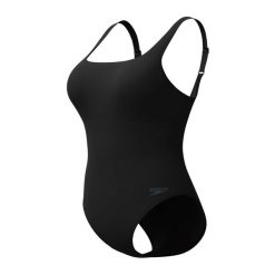 Strój kąpielowy jednoczęściowy damski na basen Speedo Shaping Eclipse. Czarne stroje kąpielowe damskie Speedo, s, bez wzorów, z elastanu. Za 201.49 zł.