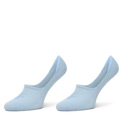 Stopki Tommy Hilfiger. Niebieskie skarpetki damskie Tommy Hilfiger, bez wzorów. Za 49.99 zł.