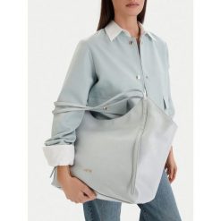 Torebka JENNY. Niebieskie shopperki damskie Jenny, bez wzorów, bez dodatków. Za 149.99 zł.