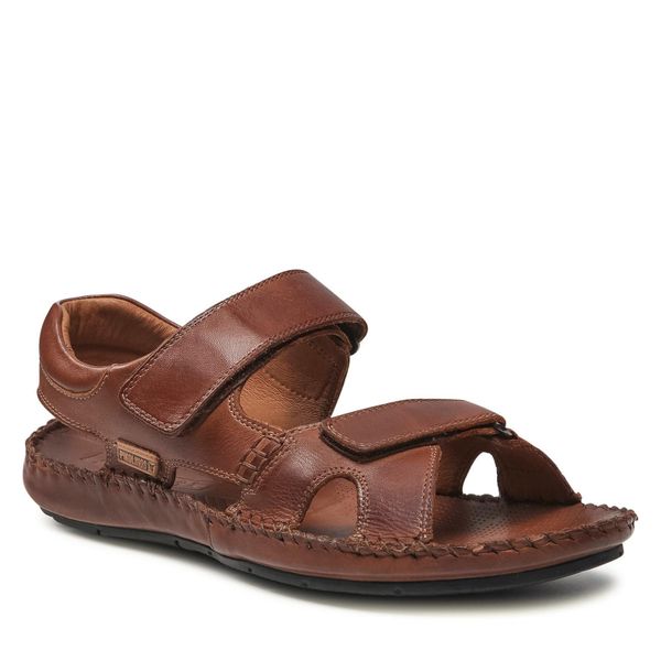 Sandały Pikolinos. Brązowe sandały męskie Pikolinos, bez wzorów, bez zapięcia. Za 414.99 zł.