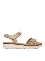 Remonte Sandały CEO-D2049-91 Beżowy. Brązowe sandały damskie Remonte, bez wzorów, ze skóry, bez obcasa, na płaskiej podeszwie, bez zapięcia. Za 369.99 zł.