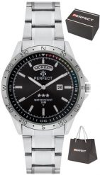 Zegarek sportowy Perfect B937-11 męski sportowy czytelny . Zegarki męskie Perfect, bez wzorów. Za 139.00 zł.